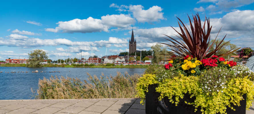 Mariestad er en yderst charmerende by med rødder tilbage i 1500-tallet, og kaldes ofte for 'Vänerns perle'.