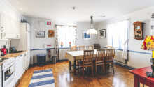 I Förvaltaren er der en stue på begge etager og i stueplan et fuldt udstyret køkken.