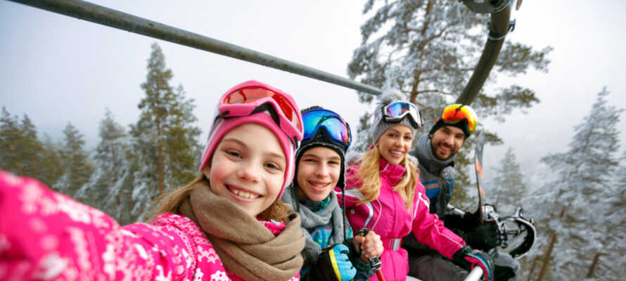 Hemsedal Skicenter passer perfekt for en familieferie.