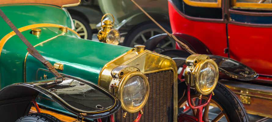 Opholdet inkluderer gratis entré til Motala Motormuseum som er Skandinaviens mest populære af slagsen.
