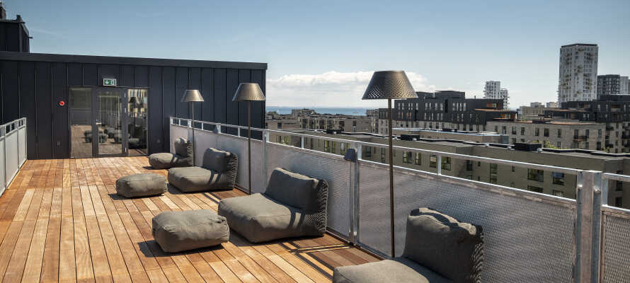 Tag på storbyferie i København på det spritnye Go Hotel City, som ligger i Amager Øst med udsigt over havet.