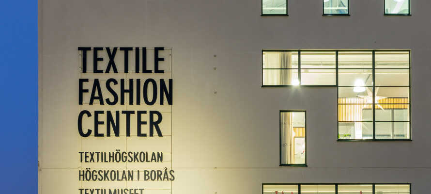 Borås er kendt for sin historie inden for tekstilindustrien. Oplev det spændende Textile Fashion Center.