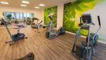 I har mulighed for at dyrke motion i hotellets nye Panorama Gym.