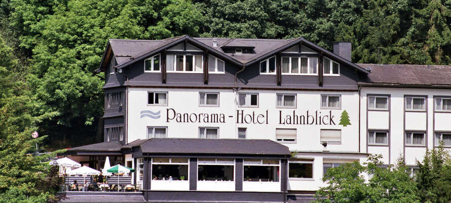 Det traditionelle Hotel Lahnblick byder til en aktiv ferie tæt på naturen.