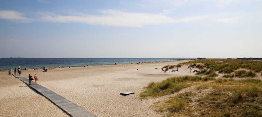 I hotellets närområde finner ni Amager Strandpark med möjlighet för sol och bad under sommarhalvåret.
