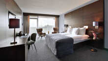 Et eksempel på et af hotellets Comfort-værelser, hvor det er muligt at tilføje en ekstra opredning.