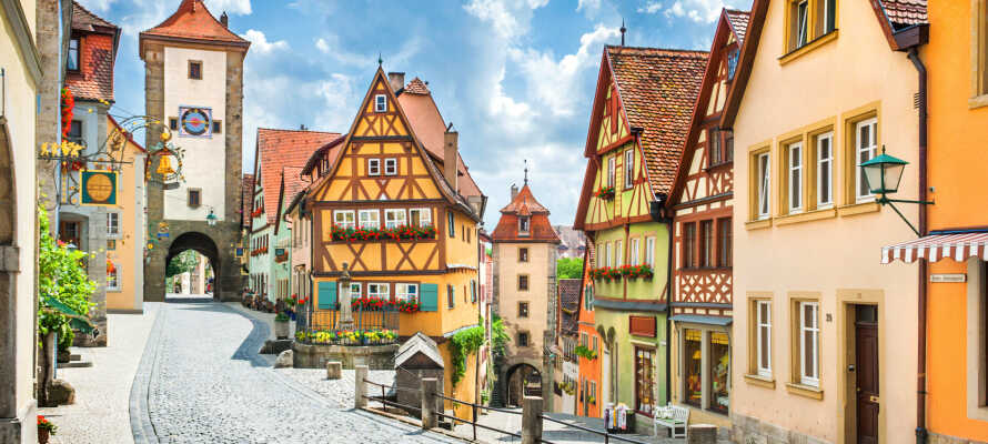 Nyd en dagudflugt til Rothenburg, som er som en tidsrejse tilbage til middelalderen.