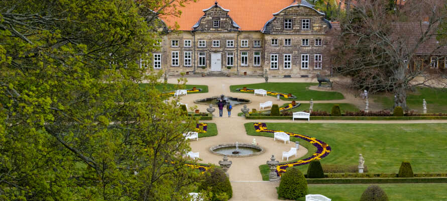 Besøg det karakteristiske Blankenburg-slot, som er det største overlevende ’Welfen’-slot.