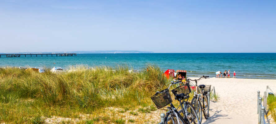 Rügen byder på mange rekreative muligheder, lige fra cykling og vandreture til fiskeri og afslapning på stranden.