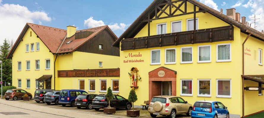 Morada Hotel Bad Wörishofen er indrettet i bayersk stil, og giver jer et centralt udgangspunkt for masser af aktiviteter.