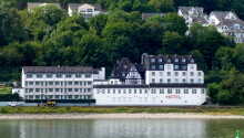 Hotel L’Europe ligger direkte på Rhinens bred.