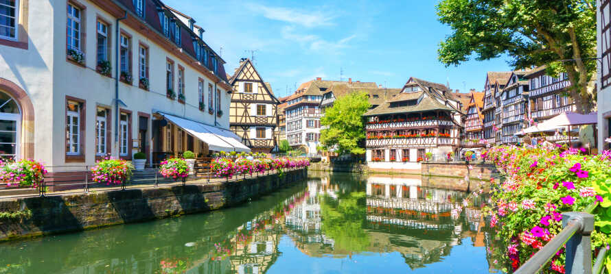 Strasbourg ligger bare en kort kørestur fra Baden-Baden.
