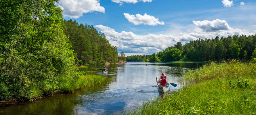 Bo lige i hjertet af Värmland og kombiner udflugter og aktiviteter.