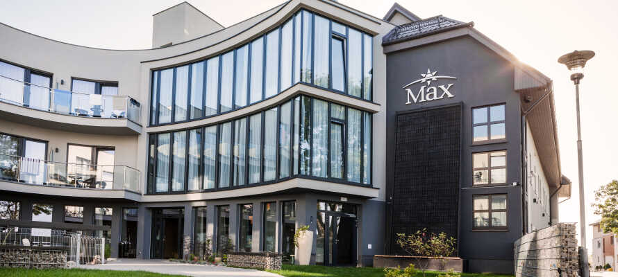 Hotel Max har en skøn placering i Ustronie Morskie, blot 50 m fra kysten.