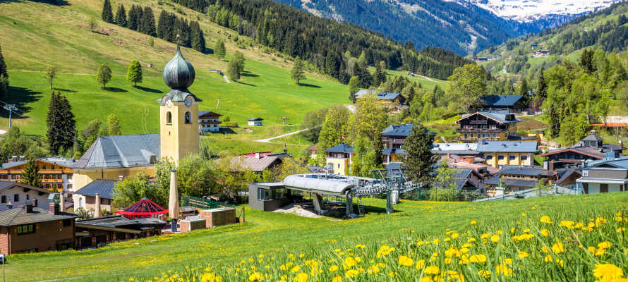 Saalbach Hinterglemm-regionen hører til blandt de mest populære regioner i de østrigske alper.