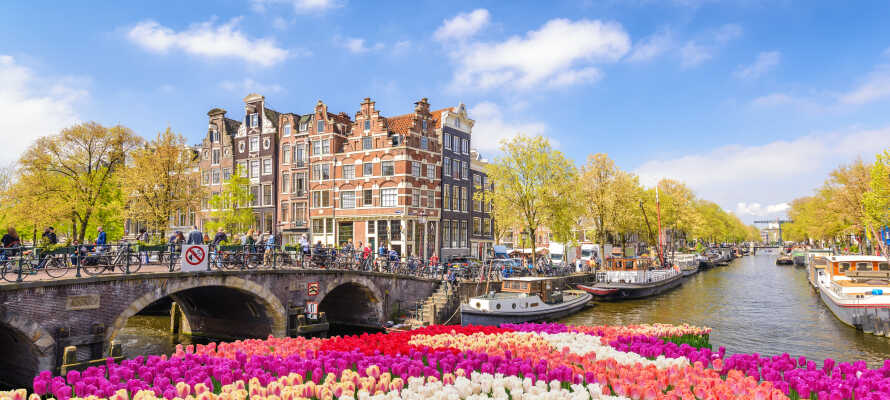 Nyd en herlig storbyferie med kunst, kultur, shopping og sightseeing i Amsterdam.