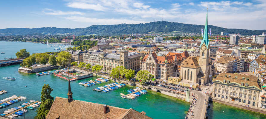 Det nyåbnede 3-stjernede hotel ligger i nærheden af Zürichs lufthavn.