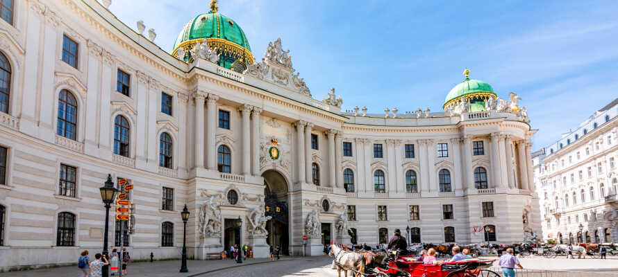 Hofburg er en af Wiens mest berømte seværdigheder.