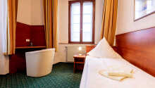 Der er enkelt- og dobbeltværelser på Ringhotel Jägerhof.