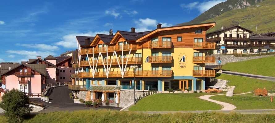 Hotel delle Alpi er et lækkert 4-stjernet hotel i de italienske alper.