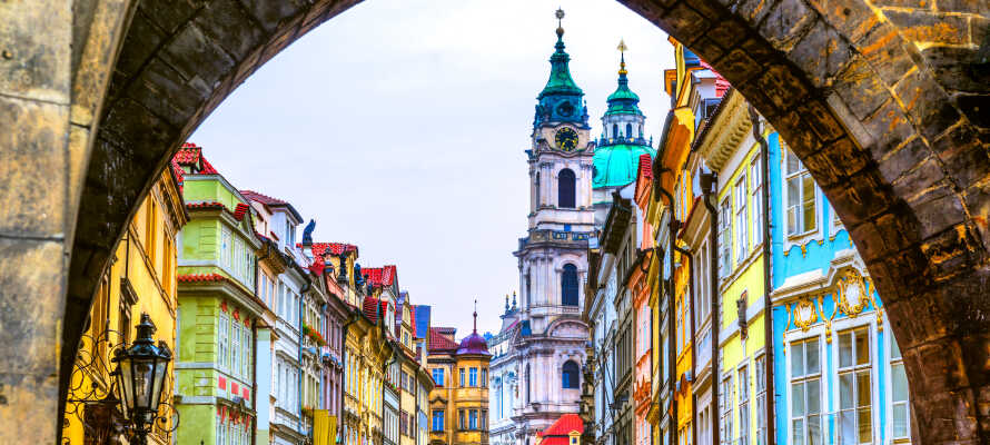 Mala Strana er Prags hjerte med mange gode caféer og restauranter.