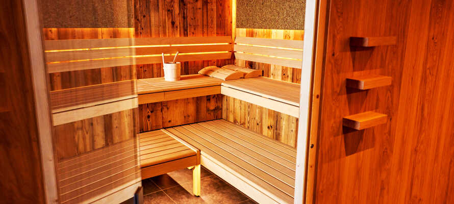 Hotel Morgenzeit er en wellness-oase med stort spa-område, saunaer og massage.