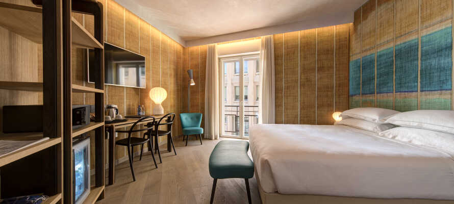 Hotel Firenze byder dig velkommen med moderne og hyggeligt indrettede værelser.