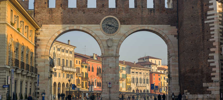 Alle Veronas attraktioner, såsom Porta Nuova, ligger i umiddelbar nærhed.