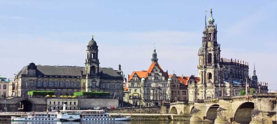 Kulturstaden Dresden har upplevelser för alla åldrar. Historia, kultur och nöje förenas i fantastiska omgivningar.  