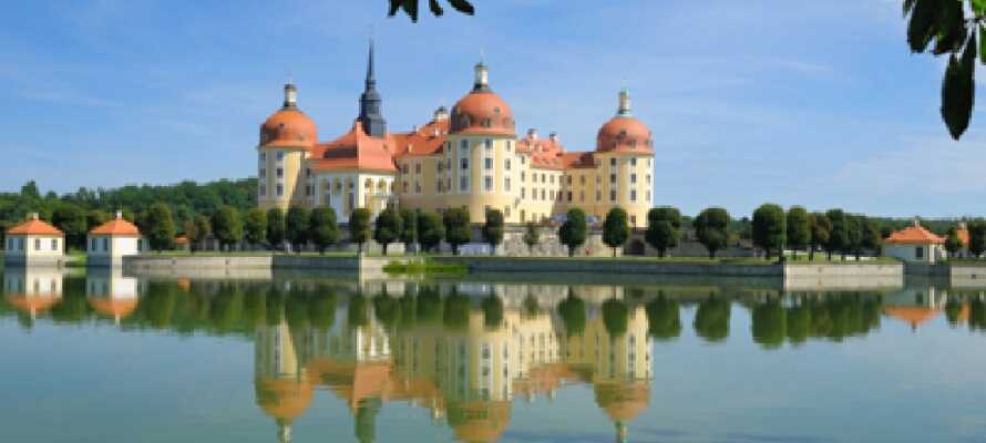 Moritzburgs Slott är ett imponerande jaktslott byggt på 1500-talet och beläget i fantastisk natur. 
