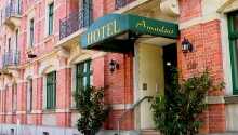 Hotel Amadeus ligger blot få kilometer fra centrum i Dresden