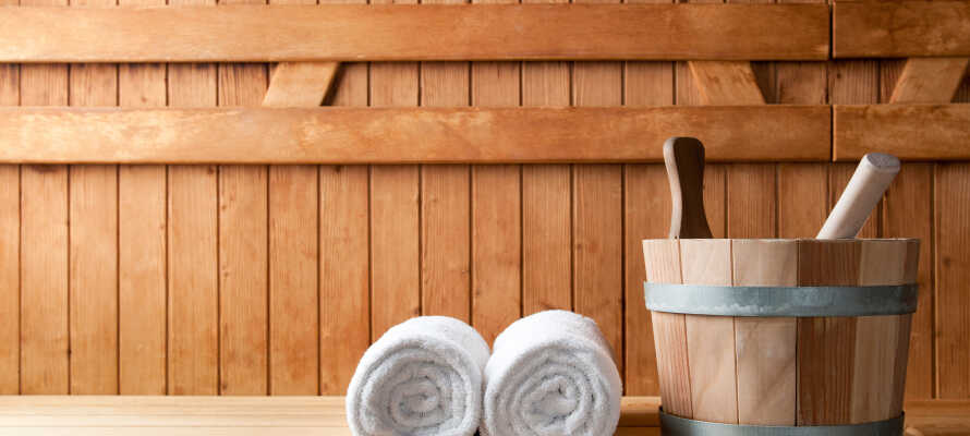 Slap af og varm kroppen igennem i hotellets afslapningsområde og sauna.