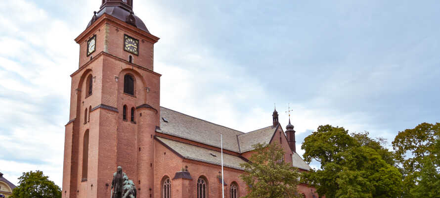 Besøg Västerås Domkirke, eller lær om regionens historie på Vallby Frilandsmuseum.
