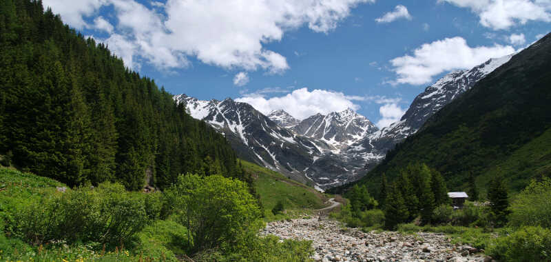 Wildspitze, det højeste i bjergkæden